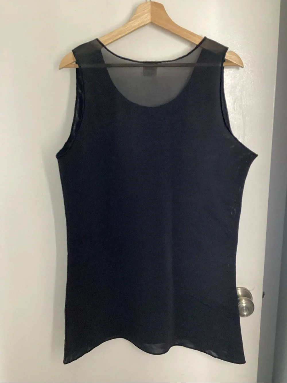 NWOT Black Scoop Neck Compression/Chest Binder Tank Top 2XL - Picture 6 of 9